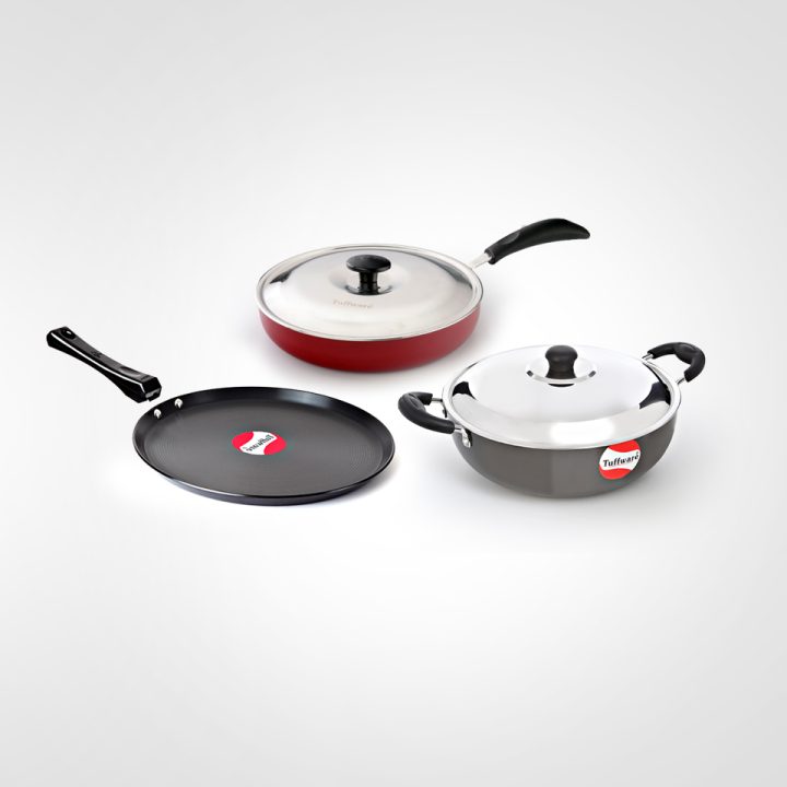 aluminium cookware combo