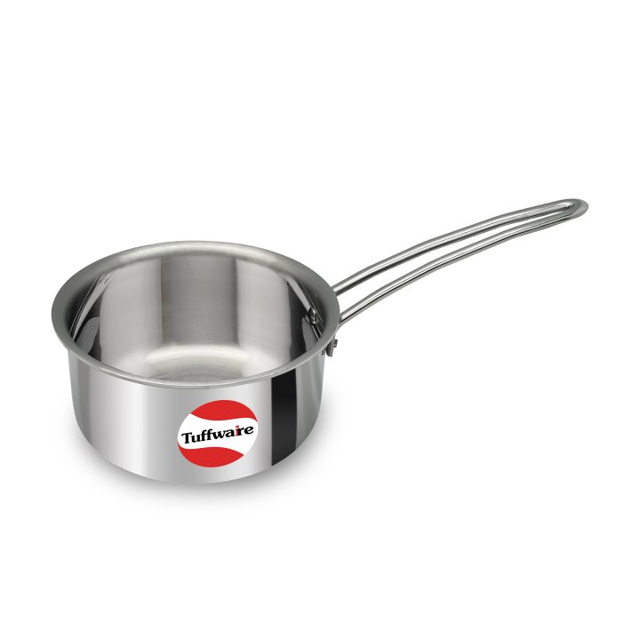 Stainless Steel Triply Saucepan With Lid - Image 3