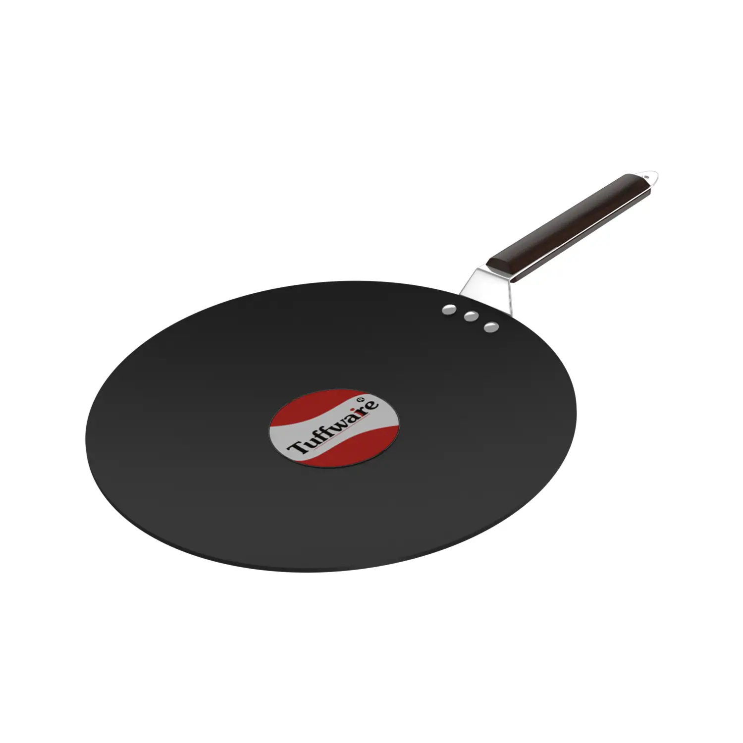 Hard Anodised Punjabi Tawa (Wooden Handle)